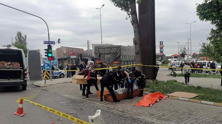 TIRın çarptığı anneanne ile torunu öldü