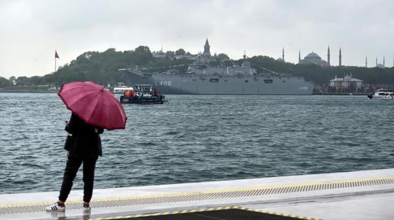 TCG Anadolu yeniden İstanbulda, ilk görevi belli oldu