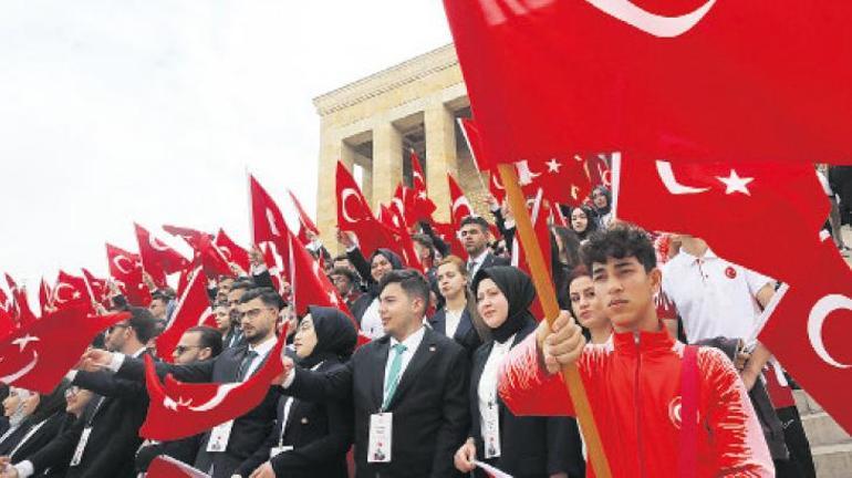 Türkiye’nin dört bir yanında 19 Mayıs coşkusu: Alanlar kırmızıya büründü