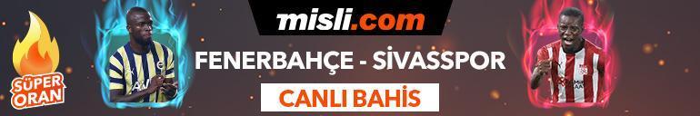 Fenerbahçe-Sivasspor maçı Tek Maç, Süper Oran ve Canlı Bahis seçenekleriyle Misli.com’da