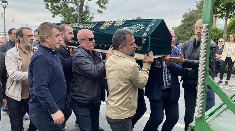 Gazeteci Sanlı Ergin son yolculuğuna uğurlandı