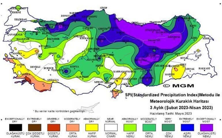 Karadenizde son 63 yılın rekoru Harita ortaya çıktı