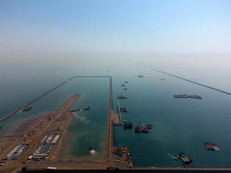 17 milyar dolarlık dev hamle Orta Doğunun en büyük limanını Türkiyeye bağlayacak
