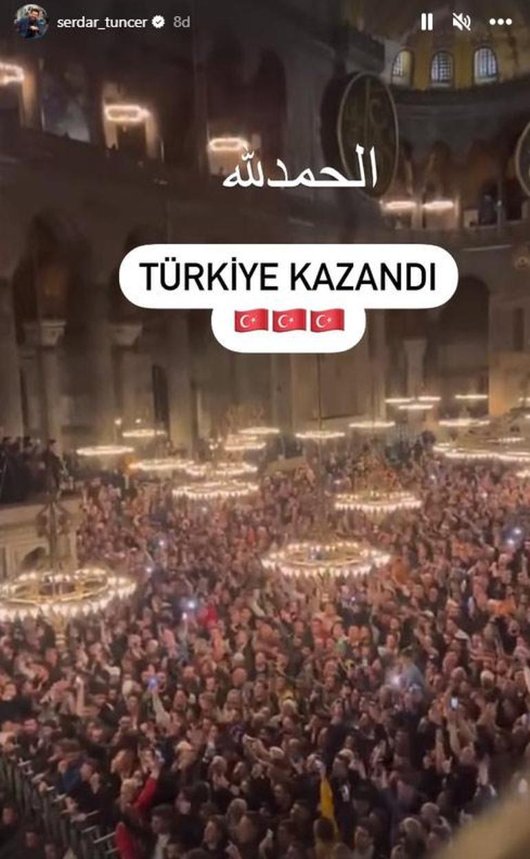 Ünlü isimlerden Recep Tayyip Erdoğana tebrik mesajları