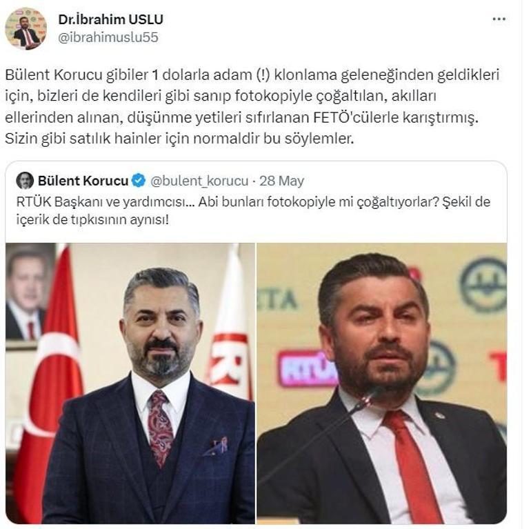 RTÜK Başkanından FETÖ firarisi Bülent Korucuya sert yanıt