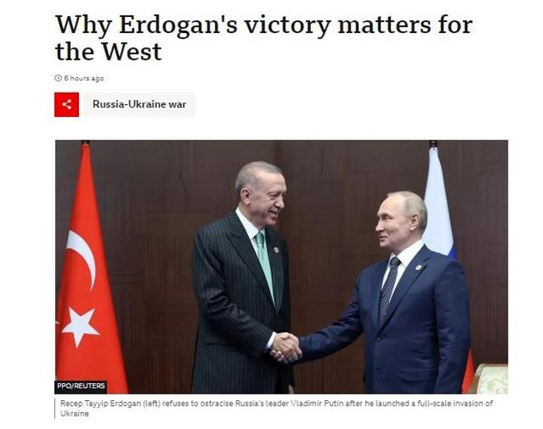 BBCden dış politika analizi: Erdoğanın zaferi neden önemli