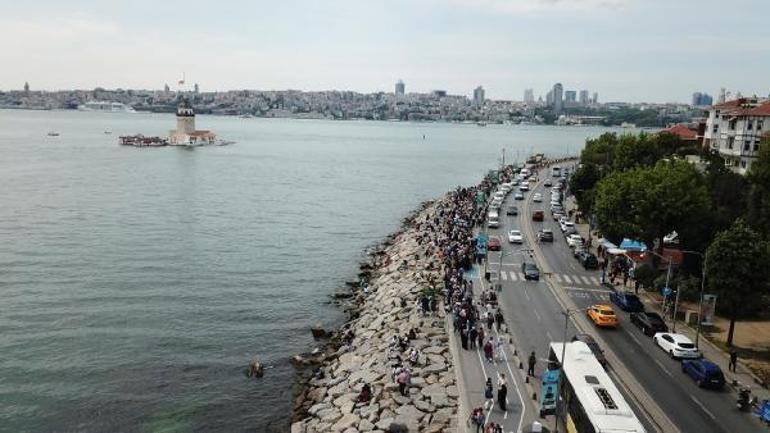 Kız Kulesinde ücretsiz son gün yoğunluğu