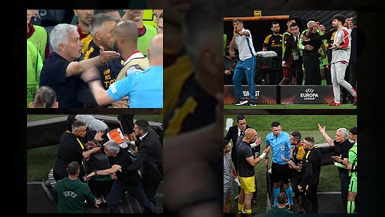 UEFA Avrupa Ligi Finali sonrası Mourinho çılgına döndü Otoparkta bekledi, küfürler yağdırdı