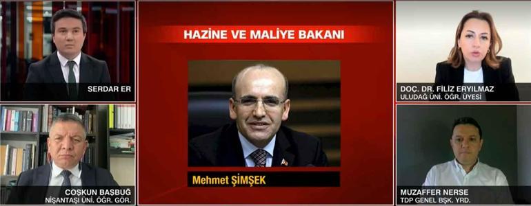 Hazine ve Maliye Bakanlığında devir teslim Mehmet Şimşek görevi devraldı