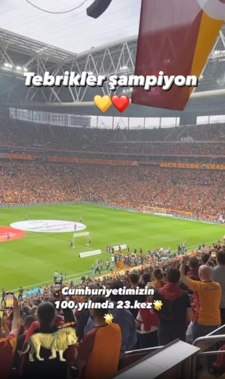 Ünlü isimler Galatasarayın şampiyonluğunu kutladı