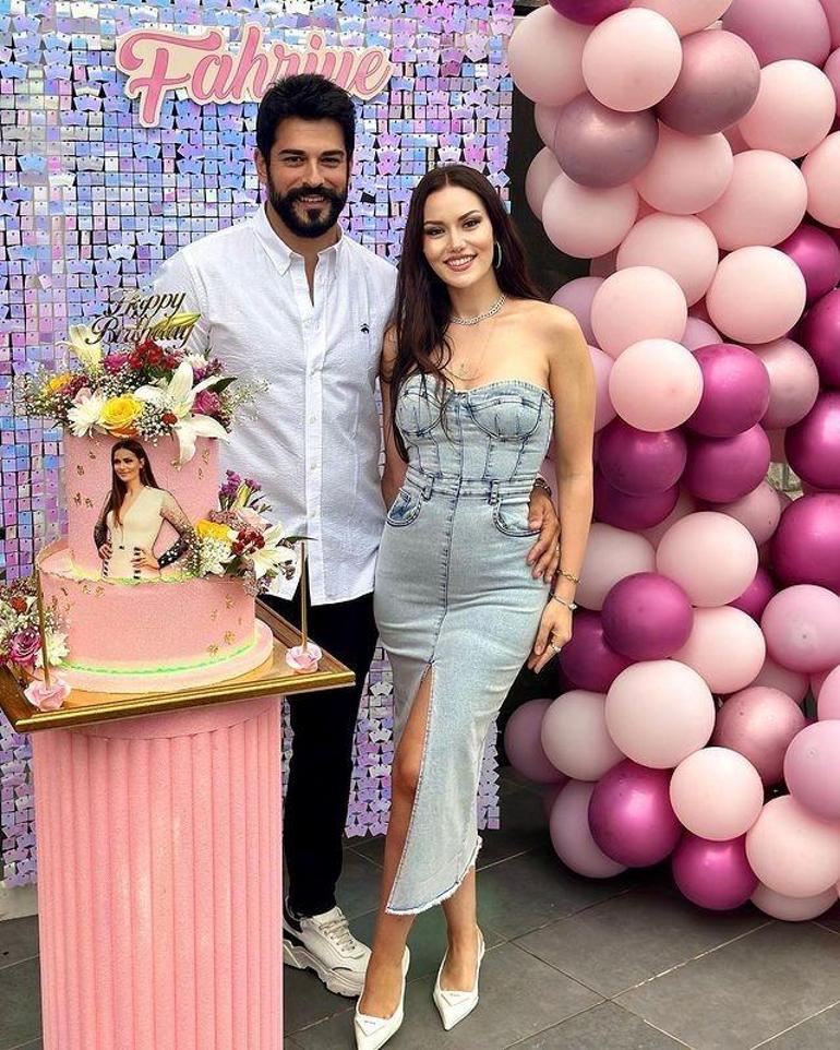 Fahriye Evcen ile Burak Özçivitin oğulları Karan dört yaşına bastı