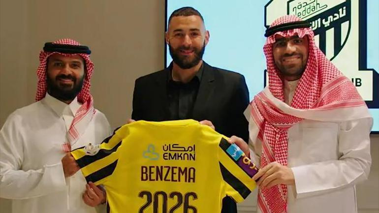 Al-Ittihad, Karim Benzemayı kadrosuna kattı Resmen duyurdu