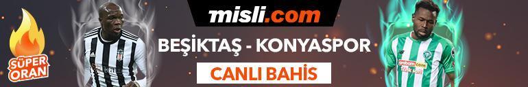 Beşiktaş - Konyaspor maçı Tek Maç, Süper Oran ve Canlı Bahis seçenekleriyle Misli.com’da