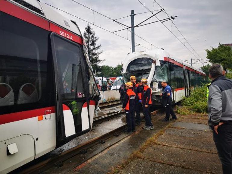 Kaza yapan tramvayların kara kutusu inceleniyor