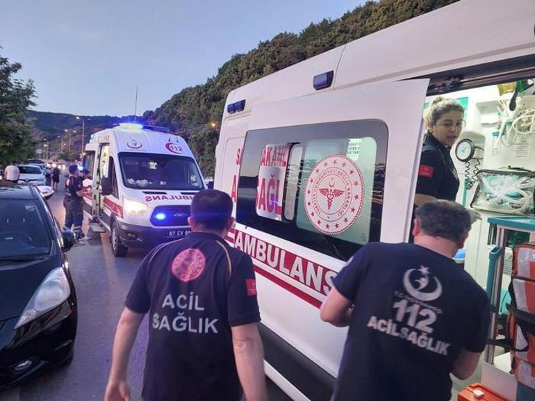 Korku dolu anlar Denize giren genç kız boğulma tehlikesi geçirdi