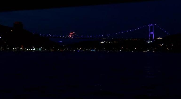 11 Haziran Akciğer Nakli Farkındalık Gününde FSM Köprüsü mor renge büründü
