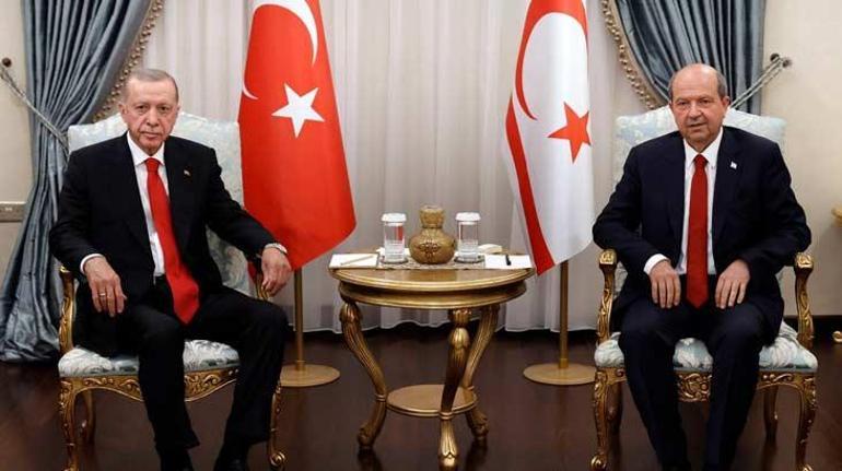 Cumhurbaşkanı Erdoğandan seçim sonrası ilk ziyaret KKTCye