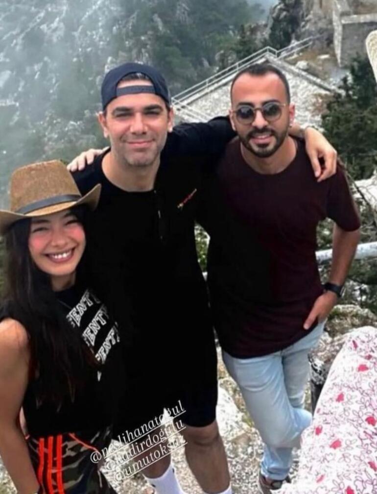 Neslihan Atagül eşi Kadir Doğuluya poz verdi