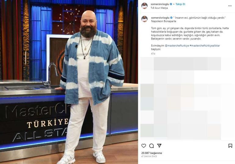 Somer Sivrioğlundan MasterChef Türkiye All Star açıklaması