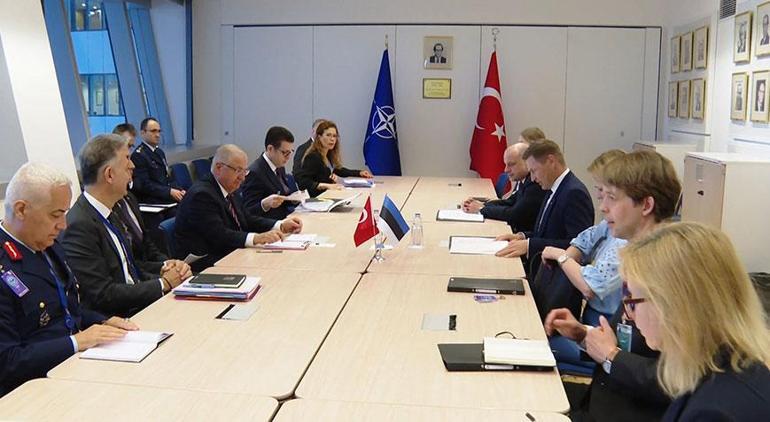 Milli Savunma Bakanı Güler, Estonya Savunma Bakanı ile görüştü