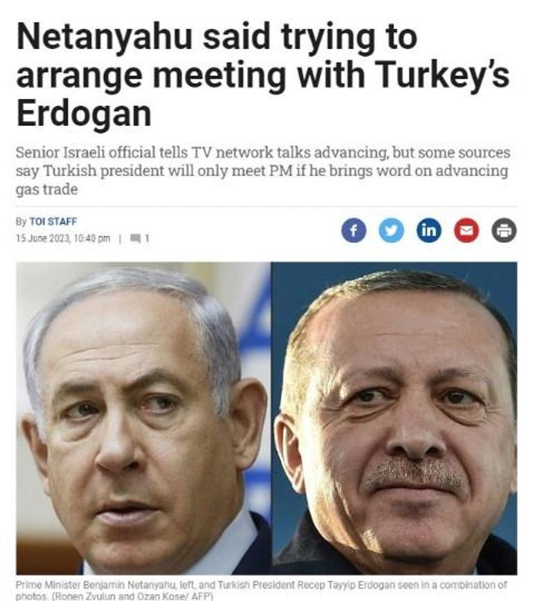 Netanyahu Erdoğanla görüşmeye çalışıyor Ankaranın tek bir talebi var