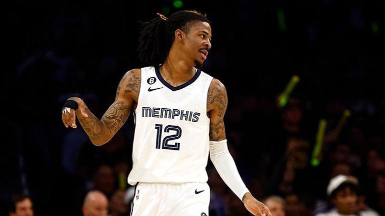 NBA yıldızı Ja Morante büyük ceza Canlı yayında silah göstermişti