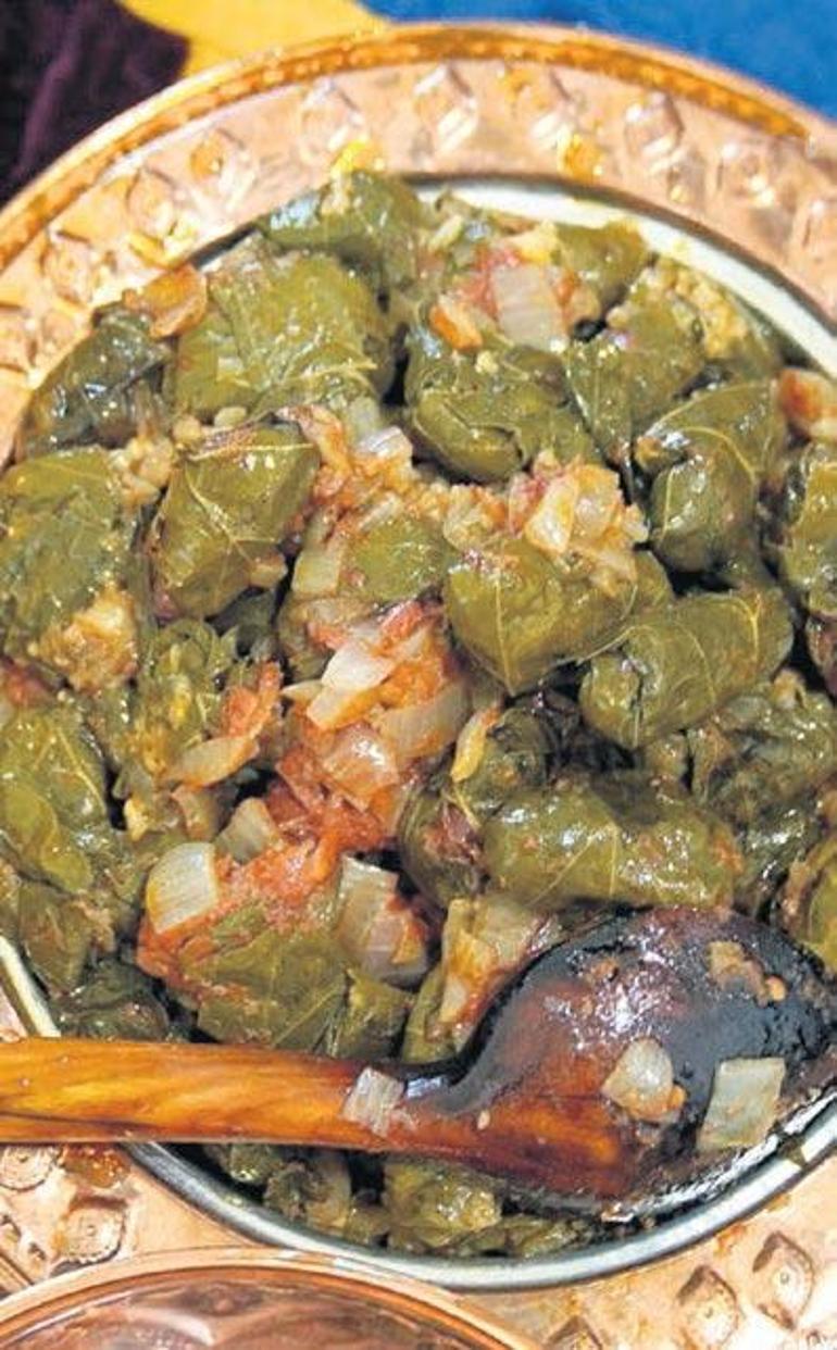 Asma yaprağının tam zamanı