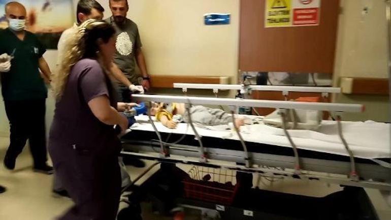 Bursada, 3üncü kattan düşen bebek, ağır yaralandı