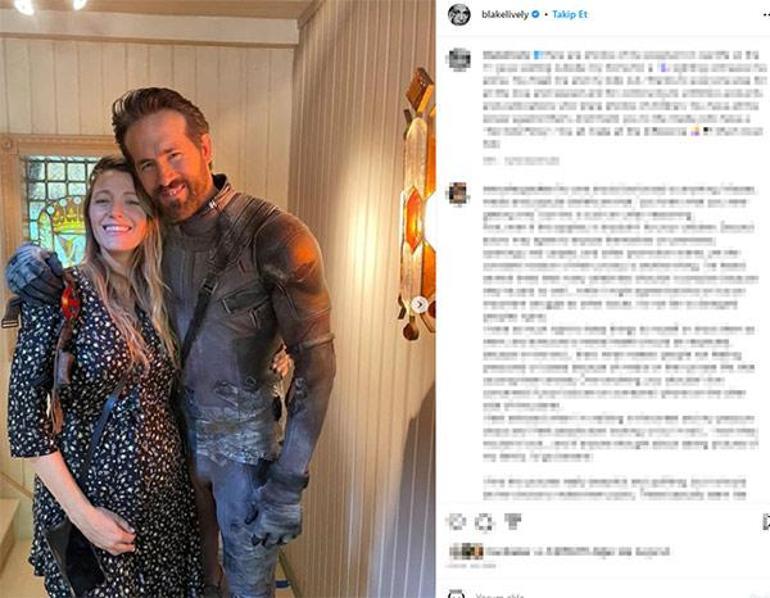 Ryan Reynolds dördüncü bebek haberini dört ay sonra duyurdu