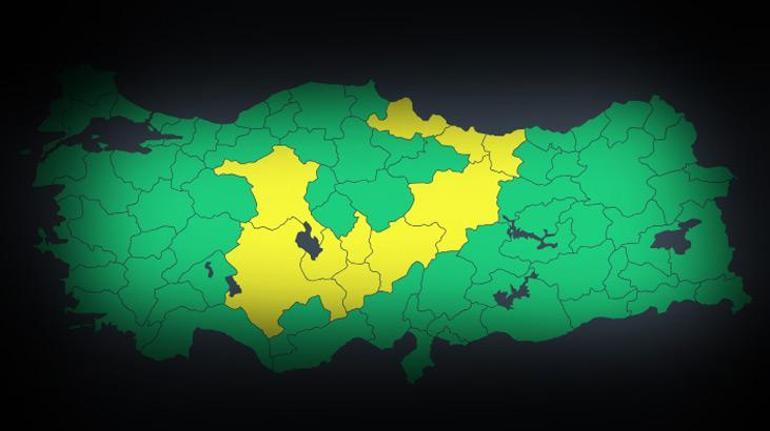 Son dakika... 10 il için dolu ve sel uyarısı Meteoroloji paylaştı