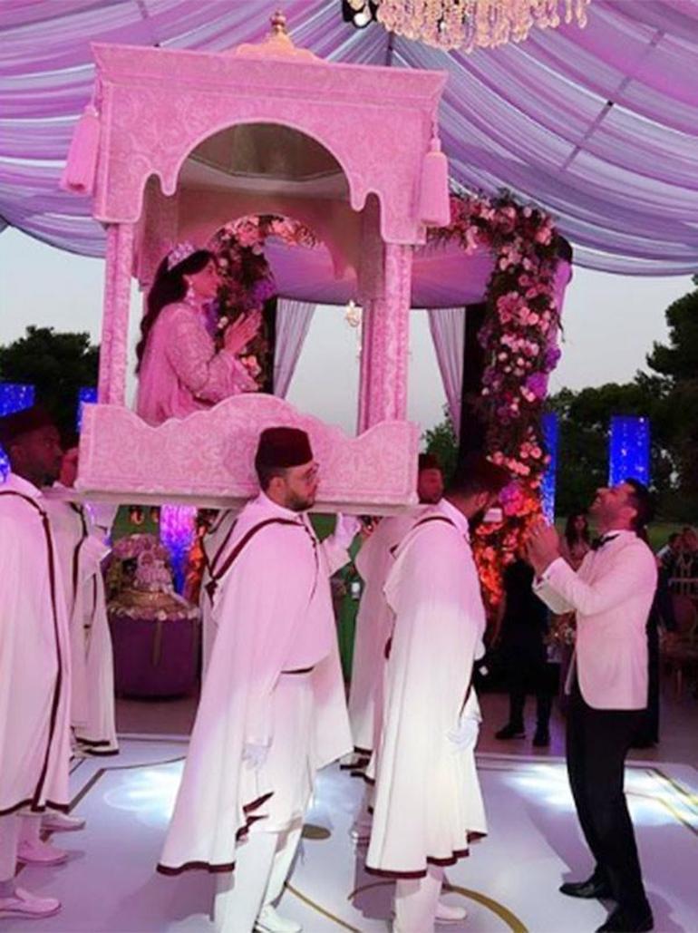 Murat Yıldırım-Iman Elbani çifti kızları için Fasta düğün yaptı