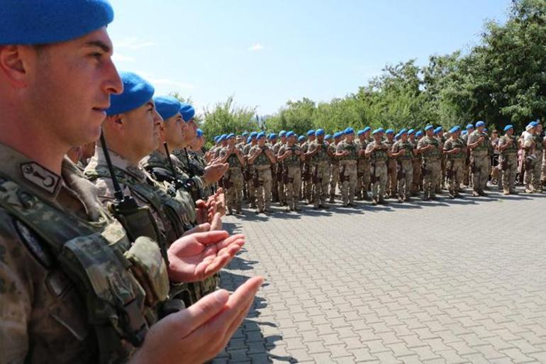 Suriye Görev Gücü’nde görevlendirilen komandolar yola çıktı