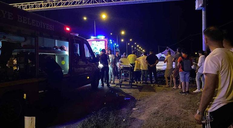 Osmaniyede feci kaza 2 kişi hayatını kaybetti