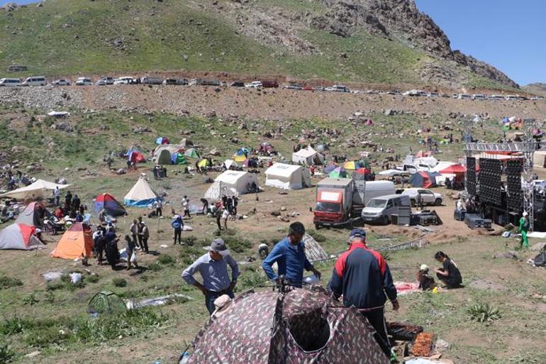 Cilo Dağlarındaki festivale, 2 günde 20 bin kişi katıldı