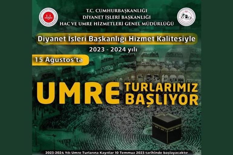 2023-2024 Umre Dönemi için tarih belli oldu