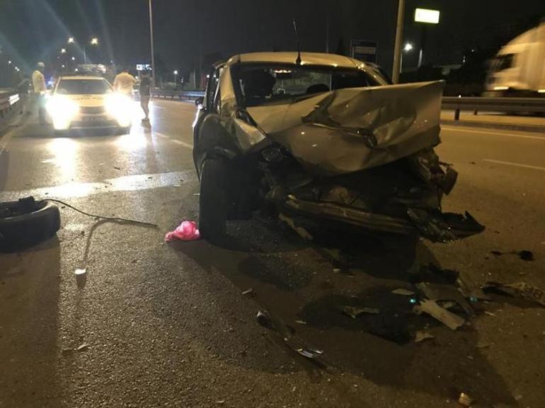 Kazada kopan tekerlek başka kazaya sebep oldu Vebali bu kadar kolay mı