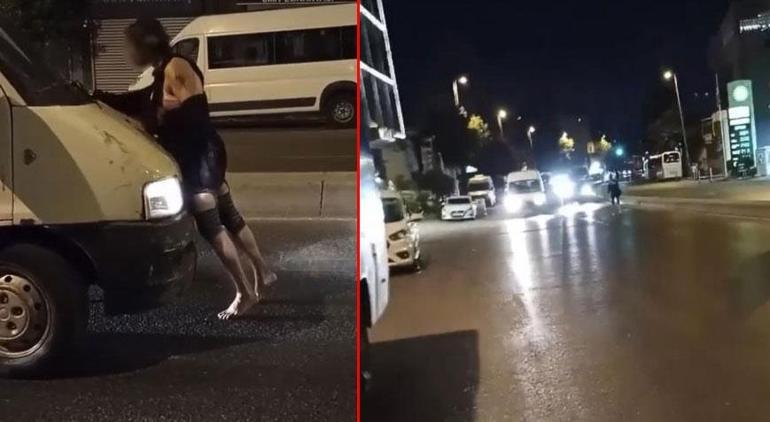 İstanbul’da ilginç olay Yola atlayan kadın sürücülerin kabusu oldu
