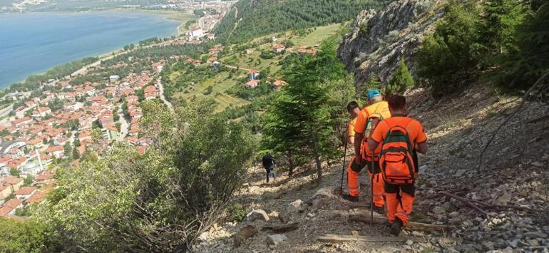 Eğirdir’de doğa yürüyüşünde kaybolan yaşlı adam ölü bulundu