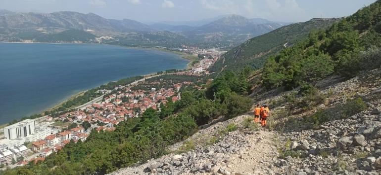 Eğirdir’de doğa yürüyüşünde kaybolan yaşlı adam ölü bulundu