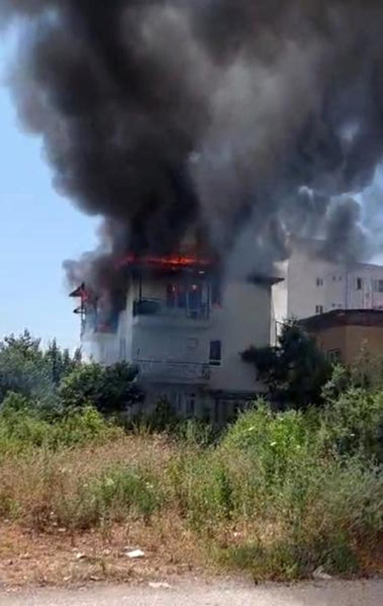Kardeşleriyle kavga ettikten sonra evini ve motosikletini yaktı