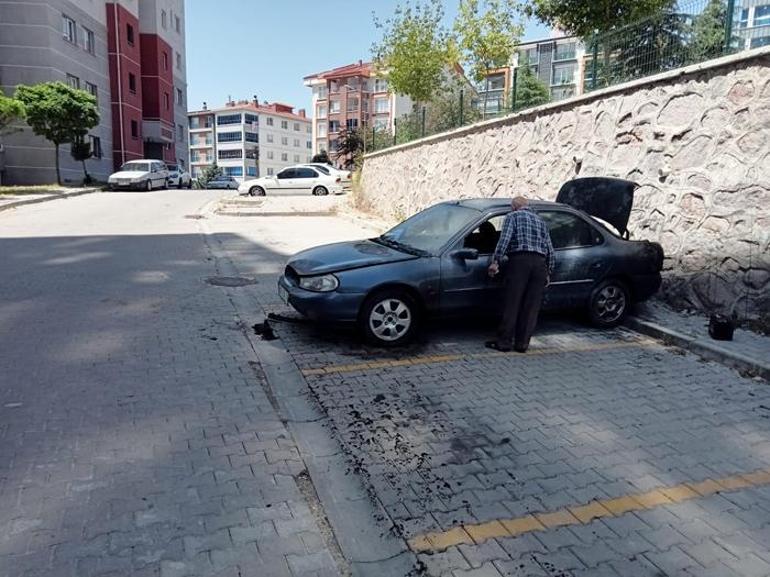 Boşanma aşamasındaki eş kabusu yaşattı  Ev basıp otomobil kundakladı