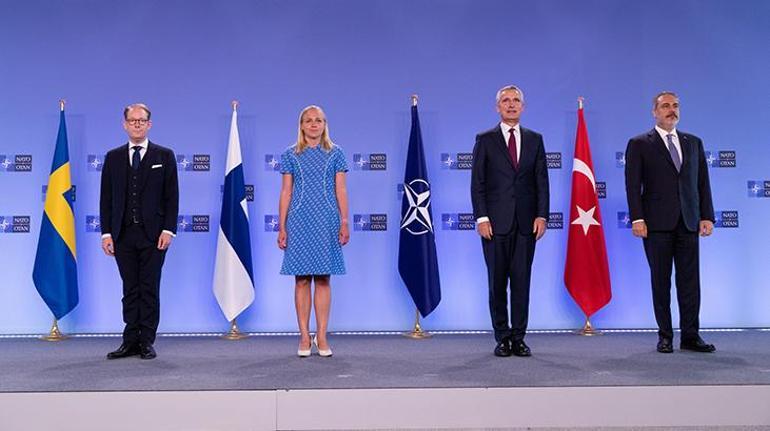Türkiye, İsveç ve Finlandiya heyetleri Brüksel’de bir araya geldi
