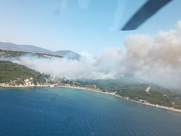 İzmirdeki orman yangınlarında dehşet dolu dakikaları anlattı