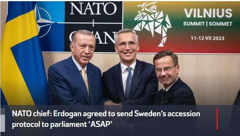Son dakika: Türkiyenin İsveç kararı dünyada ilk haber Tarihi gün
