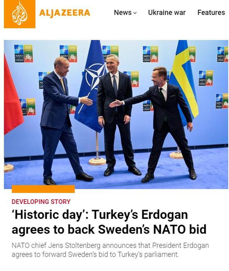 Son dakika: Türkiyenin İsveç kararı dünyada ilk haber Tarihi gün