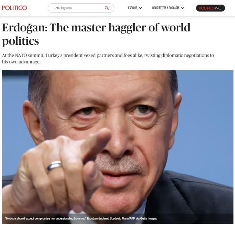 ABD basını Erdoğanı yazdı: Jetler lütfen