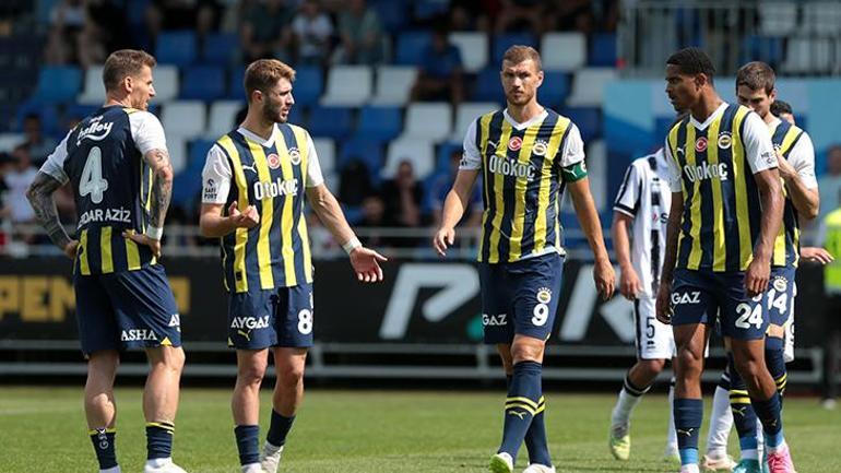 Fenerbahçede Dzeko ve Kent sahne aldı Neftçi Bakü maçında siftah yaptılar