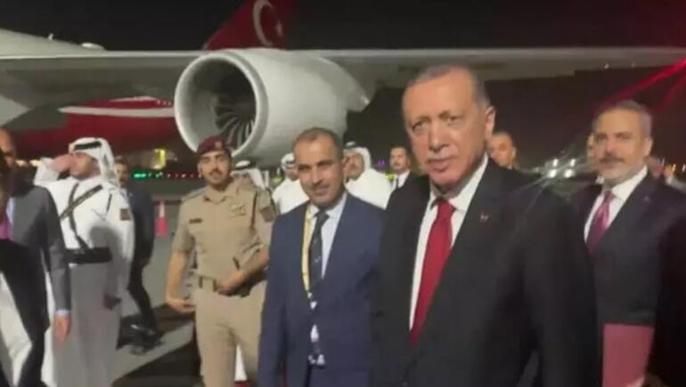 Erdoğan Katarda CNN Türke konuştu: Görüşmelerimiz gayet iyi geçti