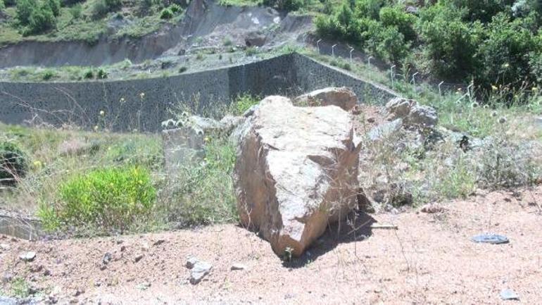 Gümüşhanede kaya düşmesine karşı sprey betonlama önerisi