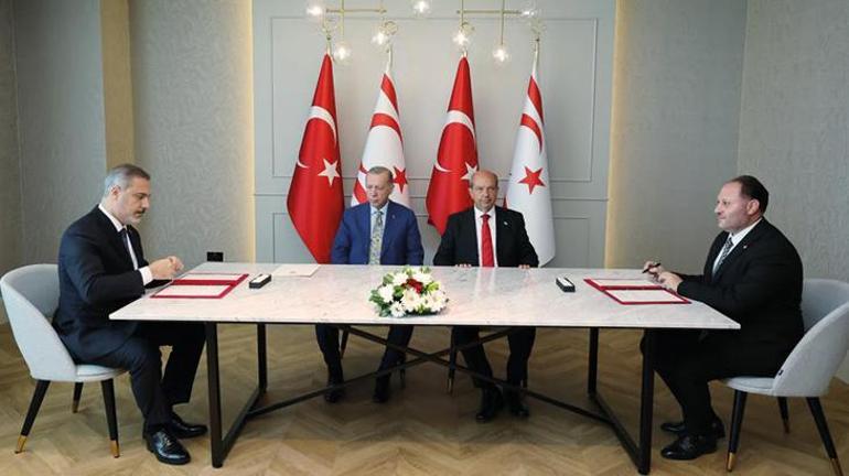 Türkiye ile KKTC arasında iki anlaşma imzalandı